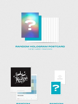 Альбом Treasure - The First Step : Treasure Effect 1st Album 3 Version SET