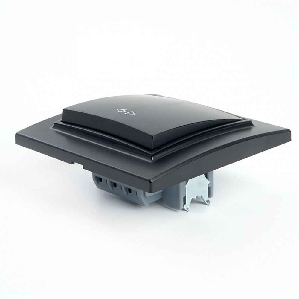 Переключатель перекрестный одноклавишный Stekker Эрна 39927