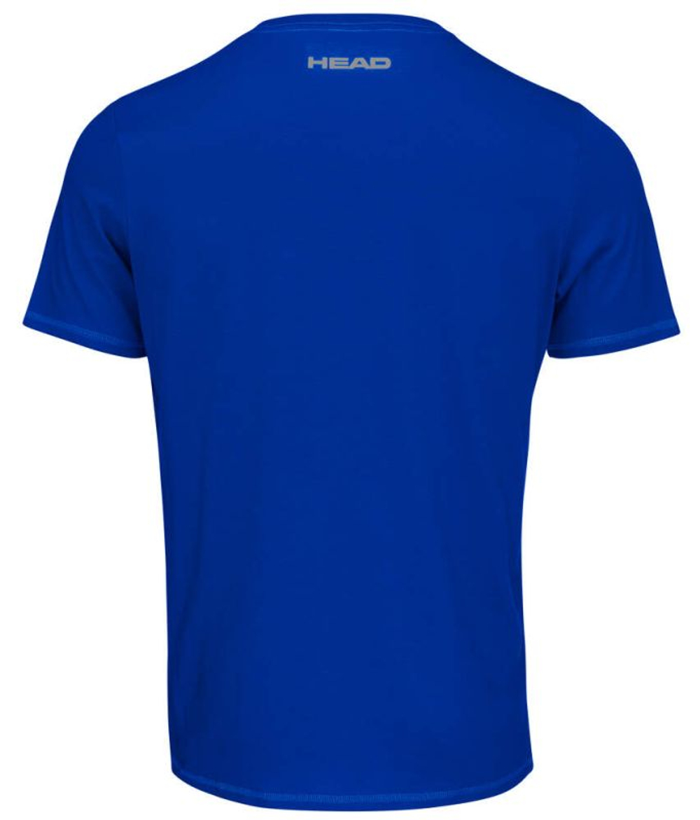 Мужская теннисная футболка Head Club Basic T-Shirt - небесный