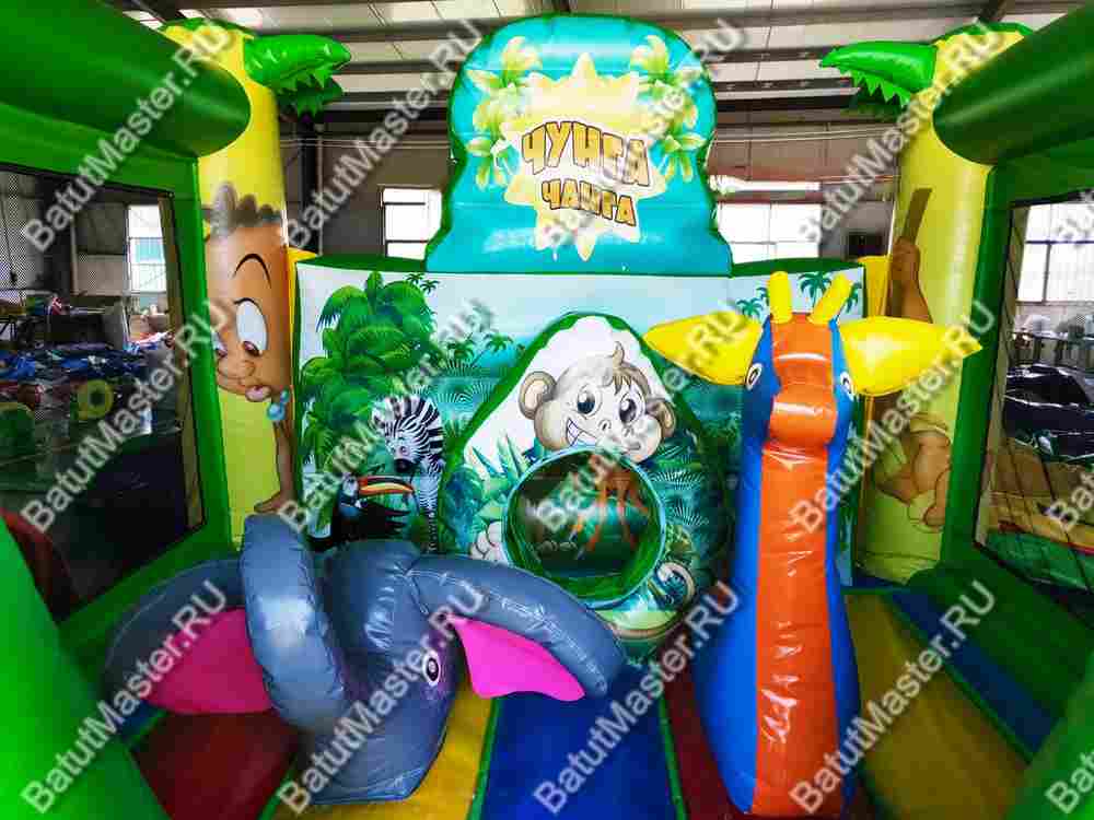 Коммерческий надувной батут "Львёнок" 3*3*3 м