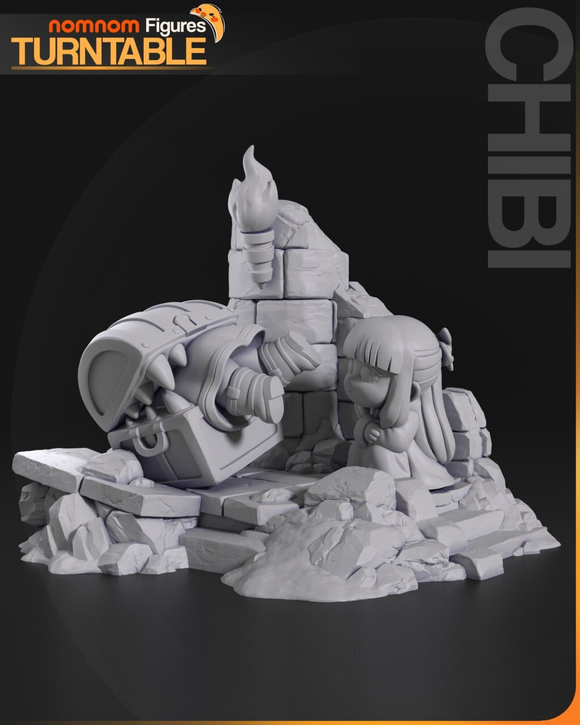 Фрирен Провожающая в последний путь Фигурка Чиби диорама