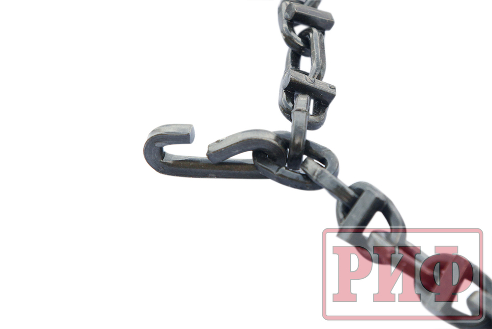 Цепи противоскольжения Фронтальный погрузчик "соты" 21 мм, 11.20x20 (к-т 2 шт.) РИФ