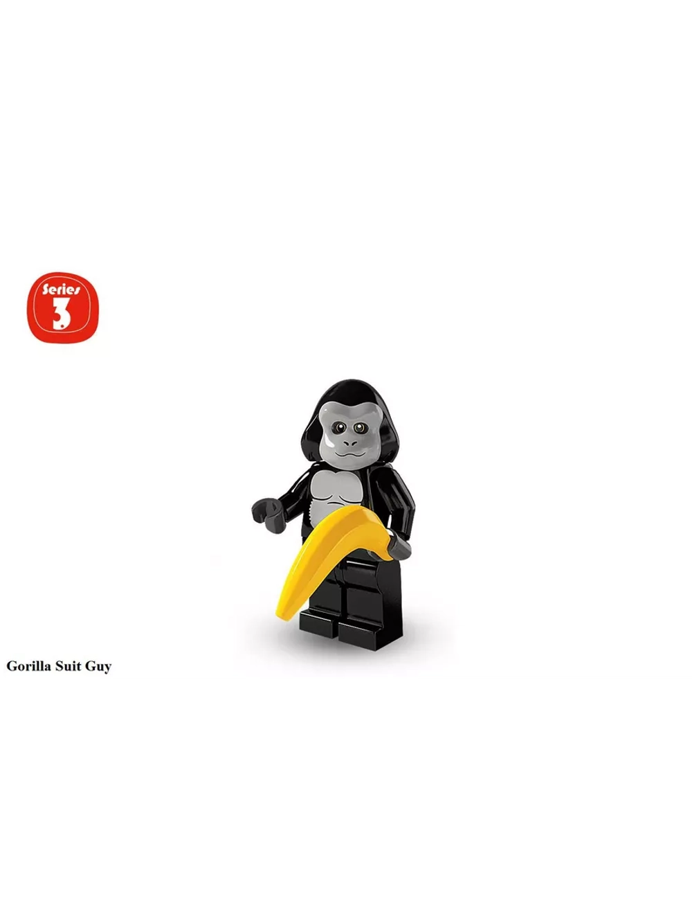LEGO Collectable Minifigures 8803 Серия 3 Костюм гориллы