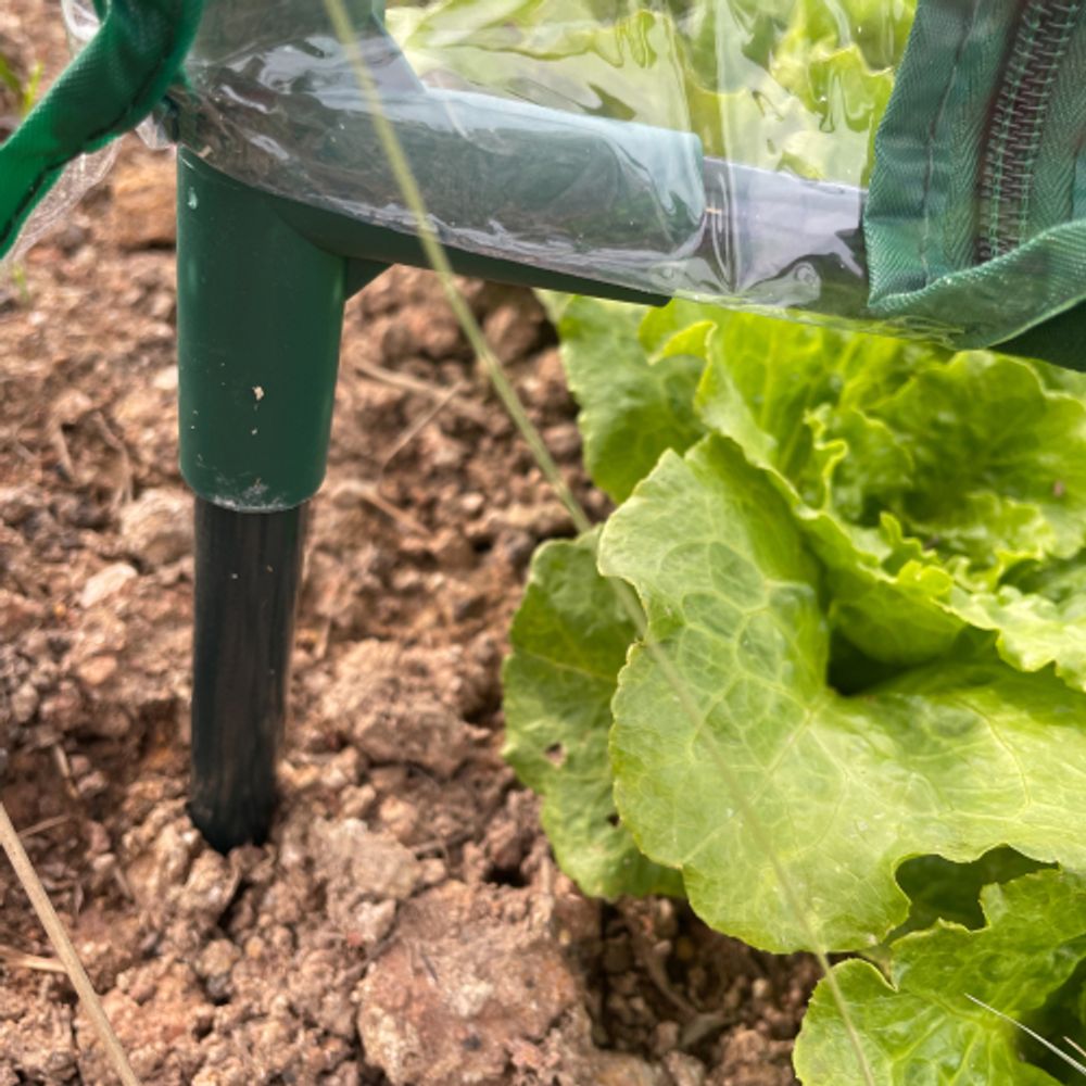 Теплица GREEN APPLE GA-House-2х-frame 1800х900х900 мм 2 отсека | Теплица