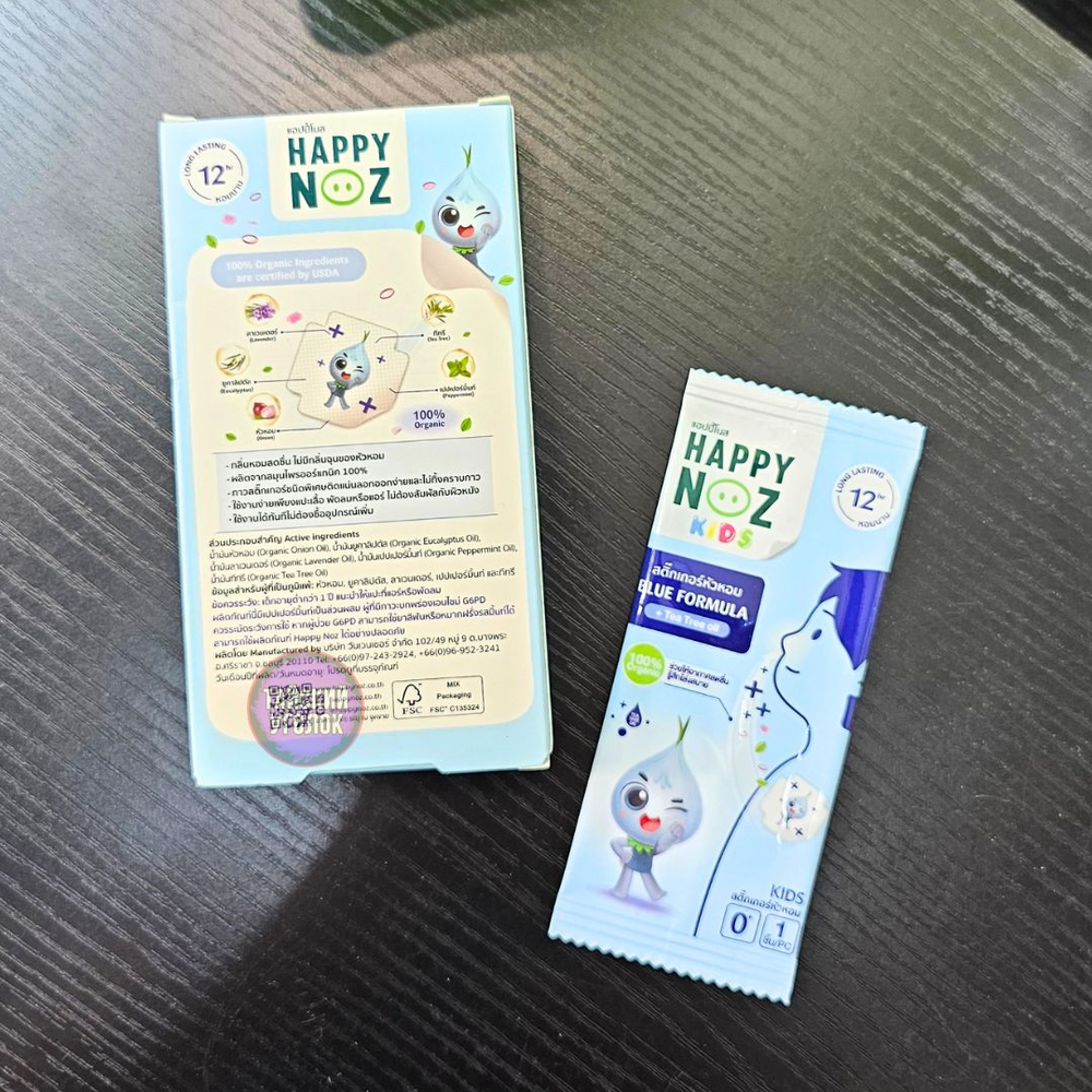Пластырь HAPPY NOZ от заложенности носа в асс. 1 шт
