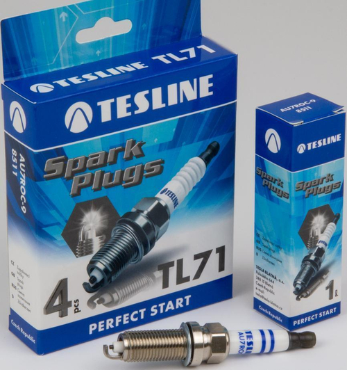 Свечи TESLINE LADA Largus, Granta дв.11182, Vesta дв.H4M 4 шт. AU7ROC-9