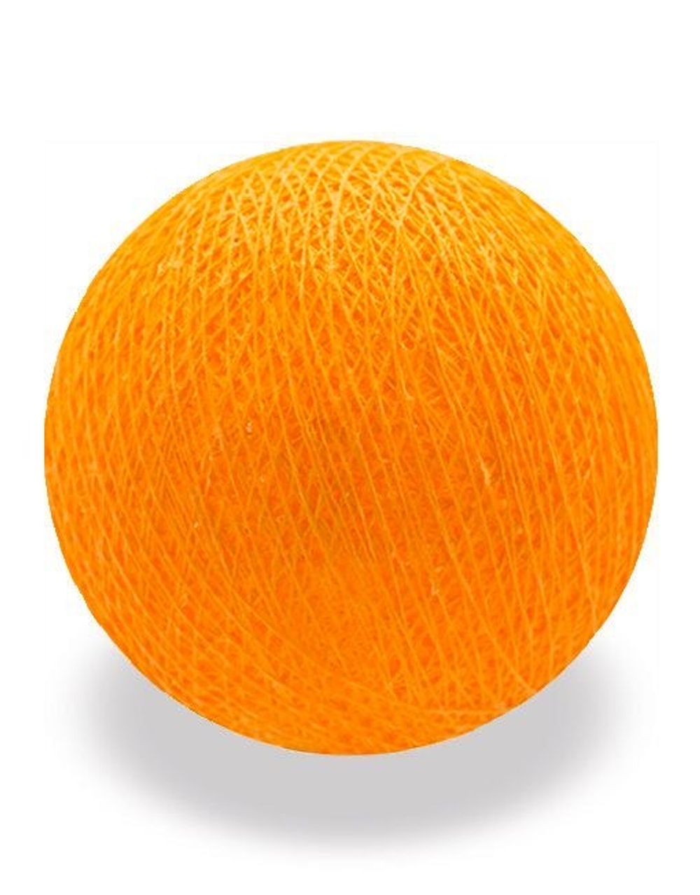 Хлопковый шарик апельсиновый