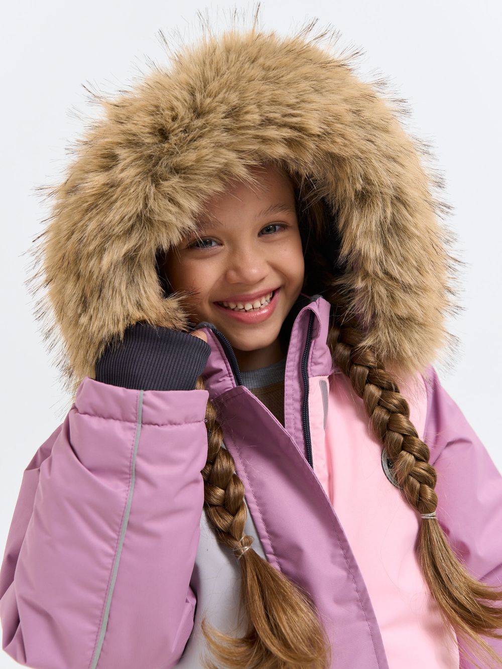 Комбинезон зимний с системой роста "Орхидея"