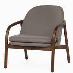 Кресло Aleman серое