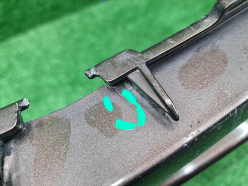 Бампер передний Mercedes V w447 (2014-2019)