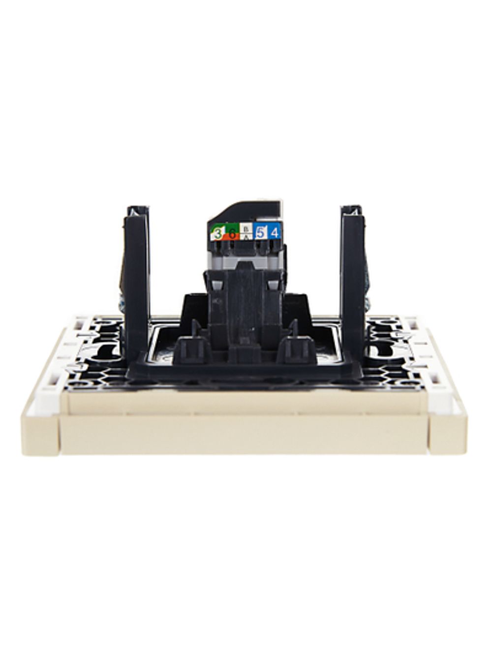 FORTE&PIANO Розетка компьютерная RJ45 кат.5E FP432 ваниль IEK