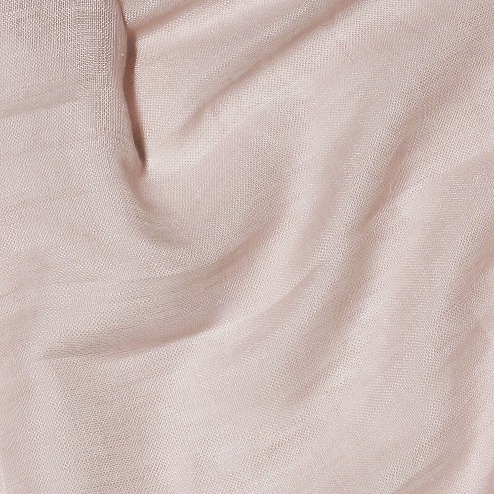 Ткань отрез 0.5 м, Декоративная вуаль натуральный лен с хлопком, Лён-56% , Хлопок-44%, "Пыльная роза", ширина-160 см, плотность 80, Беларусь