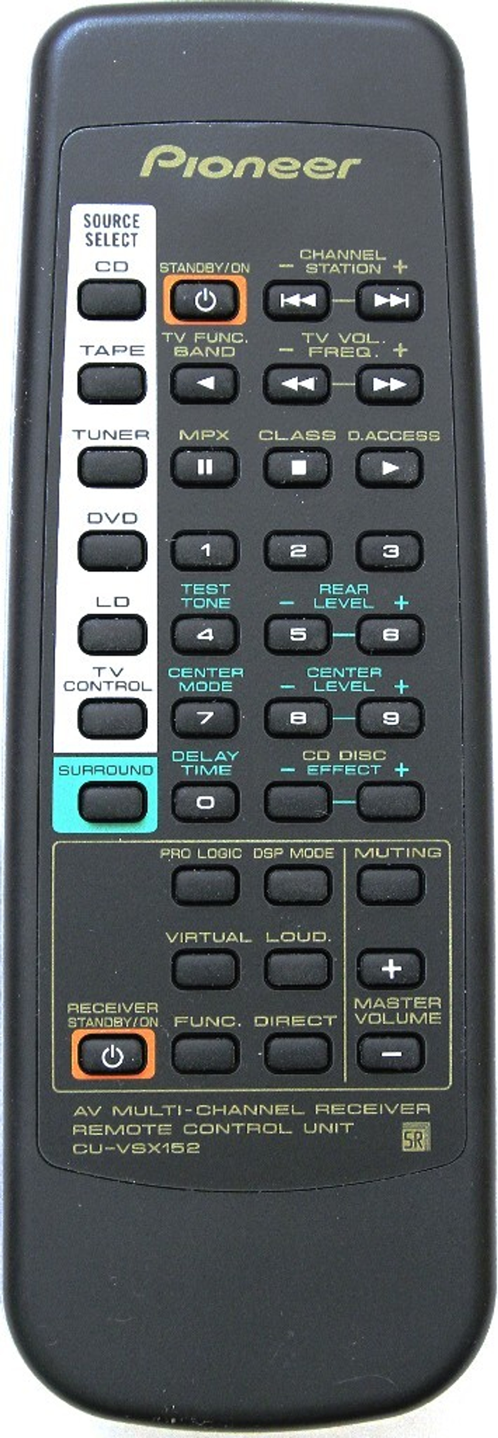 Пульт для PIONEER CU-VSX152 org