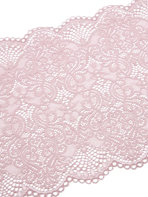 03-170  Кружево эластичное 22 см, лотос