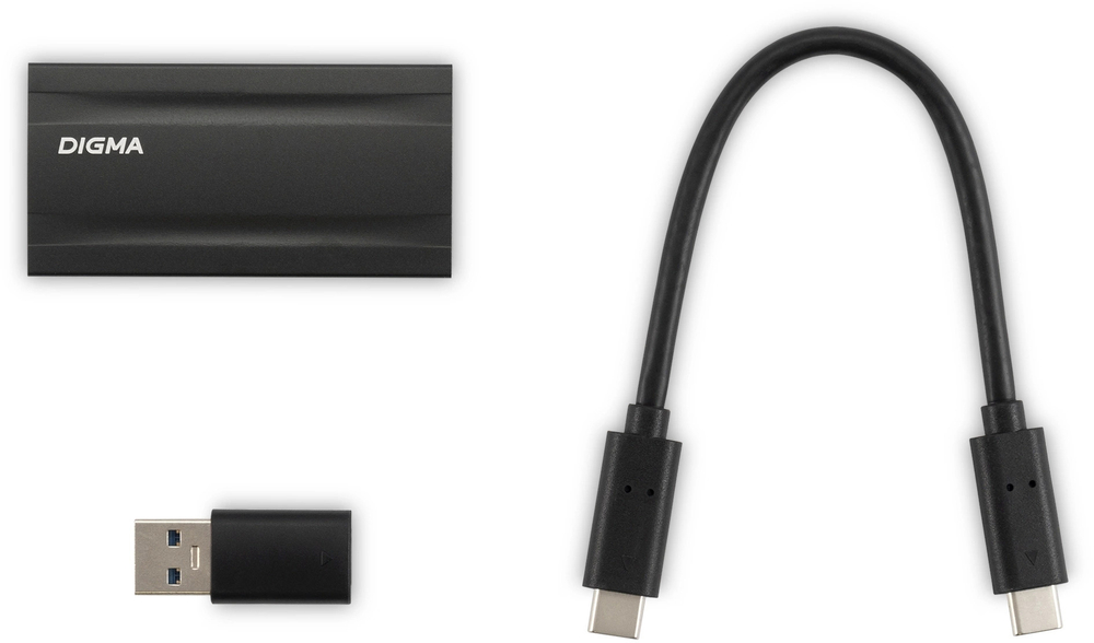 Внешний SSD USB 3.2 Gen 2 Type-C Digma DGSM8004T2MGG 4096 ГБ