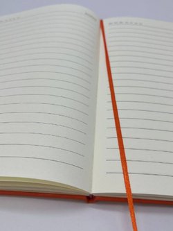 Блокнот В5 25*17см 80 л оранжевый (201688429-8)