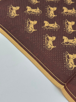 Платок коричневый Celine