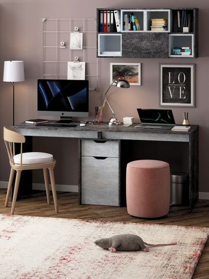 цемент темный / цемент светлый