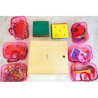 Набор методических материалов для развития и коррекции восприятия детей (7 модулей)