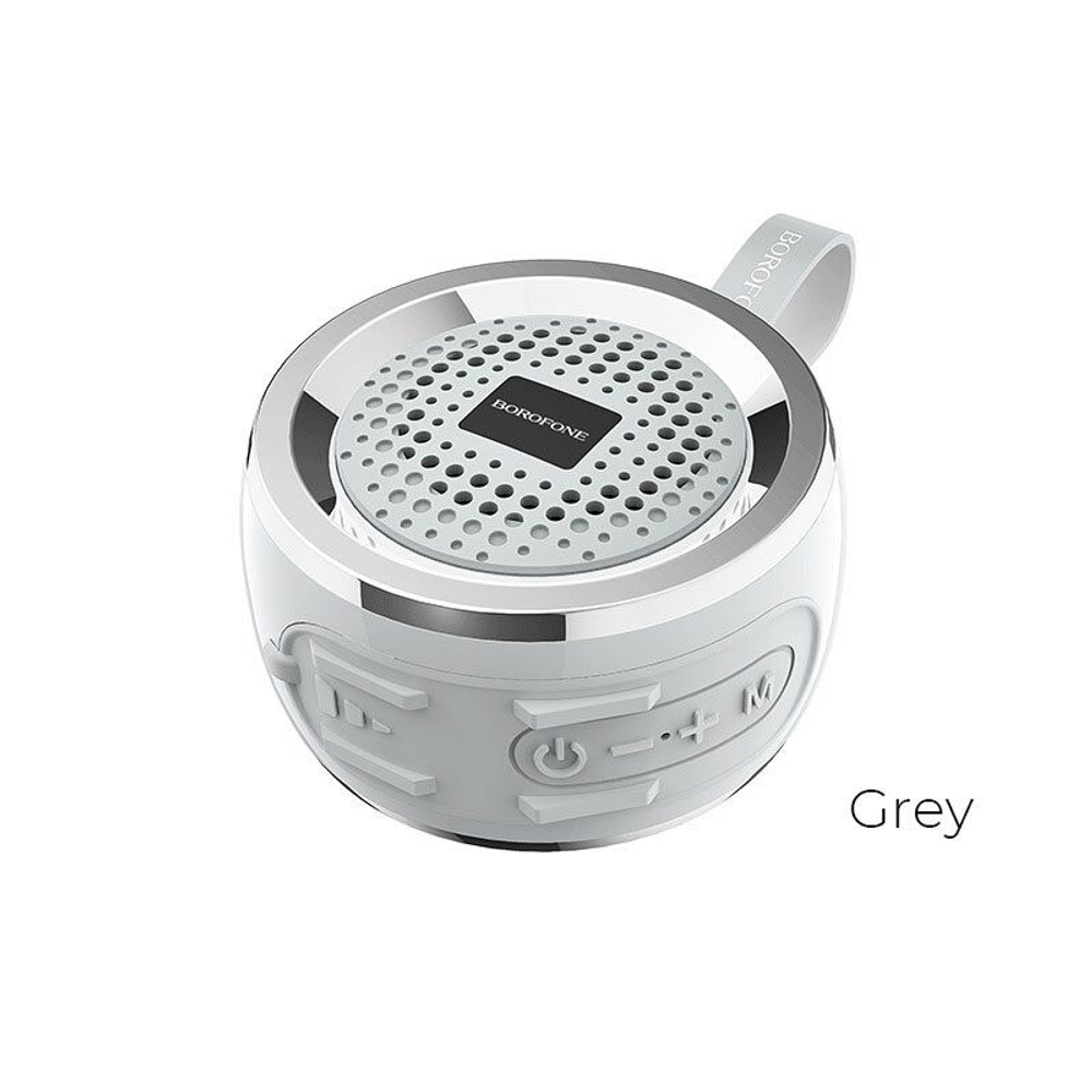 Колонка - Bluetooth BOROFONE BR2 (серый)