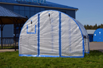 Чехол для теплицы из армированной пленки, ширина 3м, длина 4м.