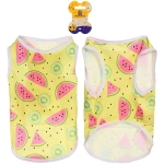 Майка для кошек и собак мелких пород «БРО на стиле», арбузики, размер S (длина спинки 26см, объем груди 32см, от 2 до 4кг)