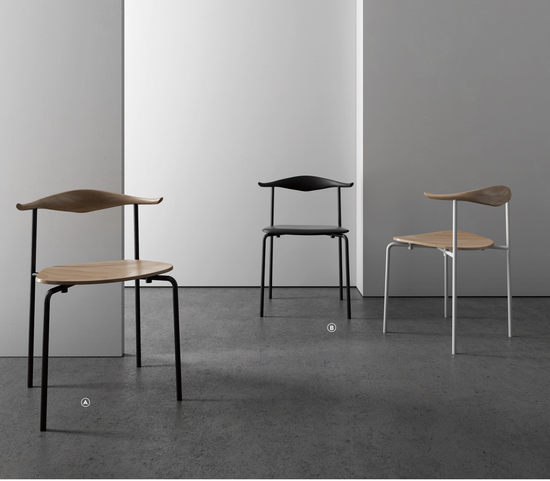 Стул металлический с деревянным сиденьем и спинкой CH88 Wood