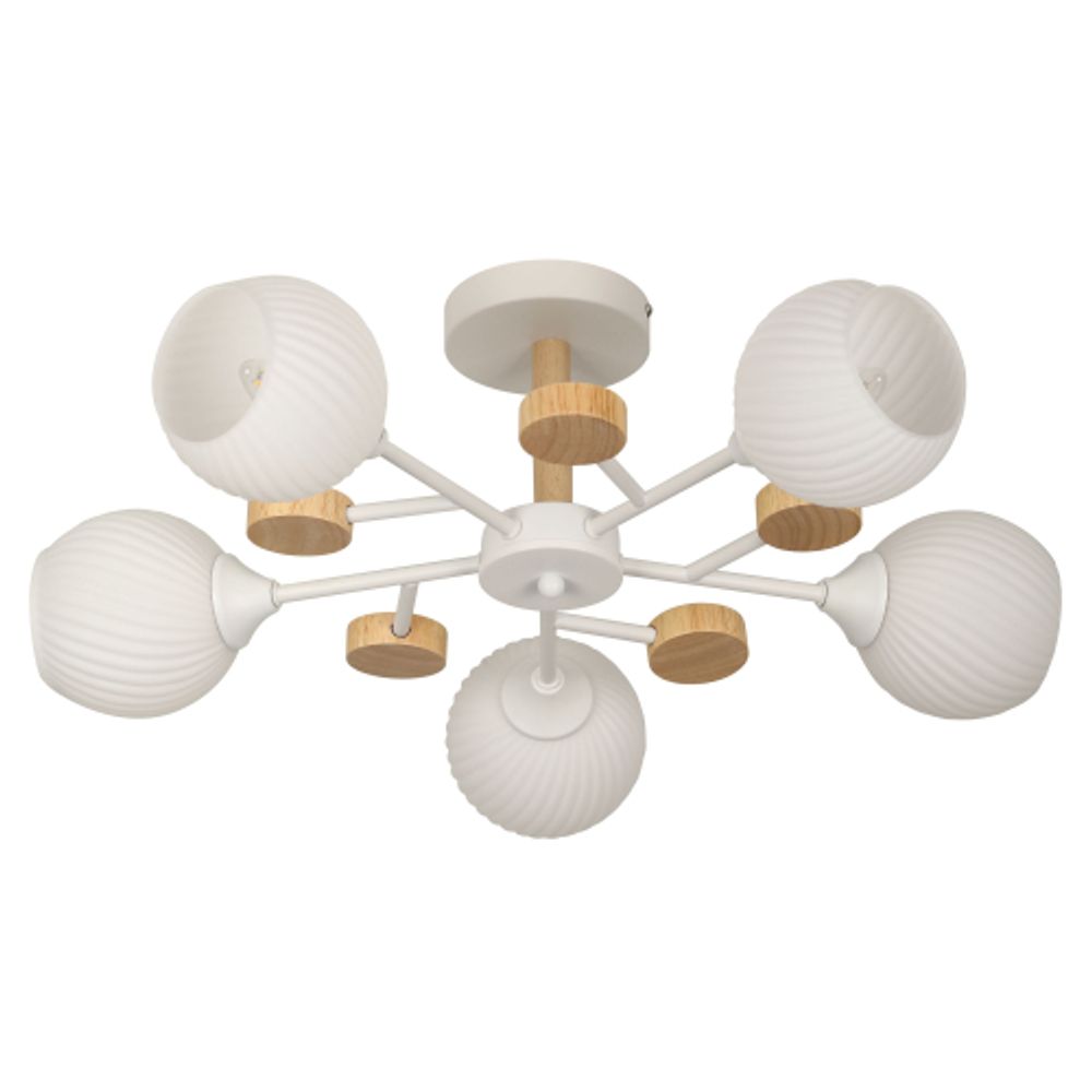 Люстра Rivoli Chiara 9180-305 5 х Е27 60 Вт модерн | Rivoli