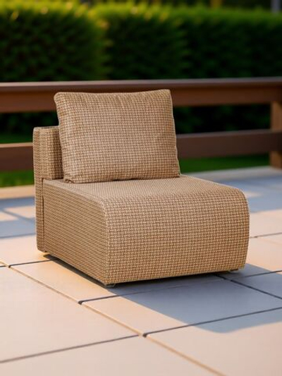 Кресло-кровать Нептун Ратибор темный компактное кресло для сна и отдыха с механизмом Еврокнижка и ящиком для белья