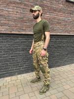 Тактический костюм горка с наколенниками и налокотниками мультикам