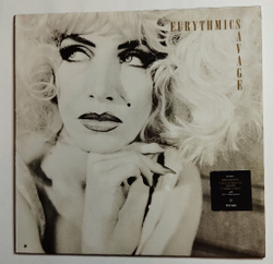 Винтажная виниловая пластинка LP Eurythmics Savage (Germany 1987) (Poster)