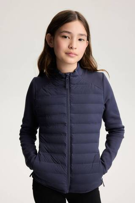 H&M Утепленная гибридная куртка ThermoMove, темно-синий