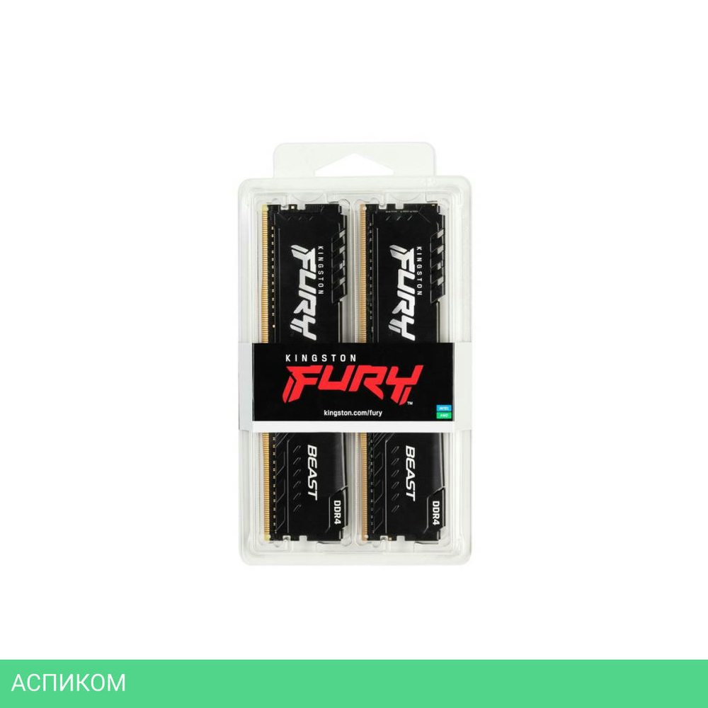 Оперативная память Kingston KF436C18BBK2/32 CL-18