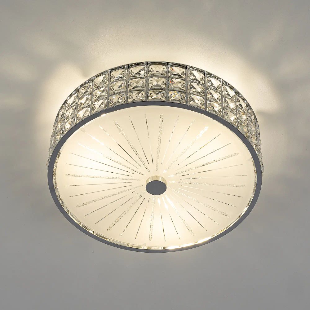 Citilux Портал CL324131 Люстра хрустальная Хром