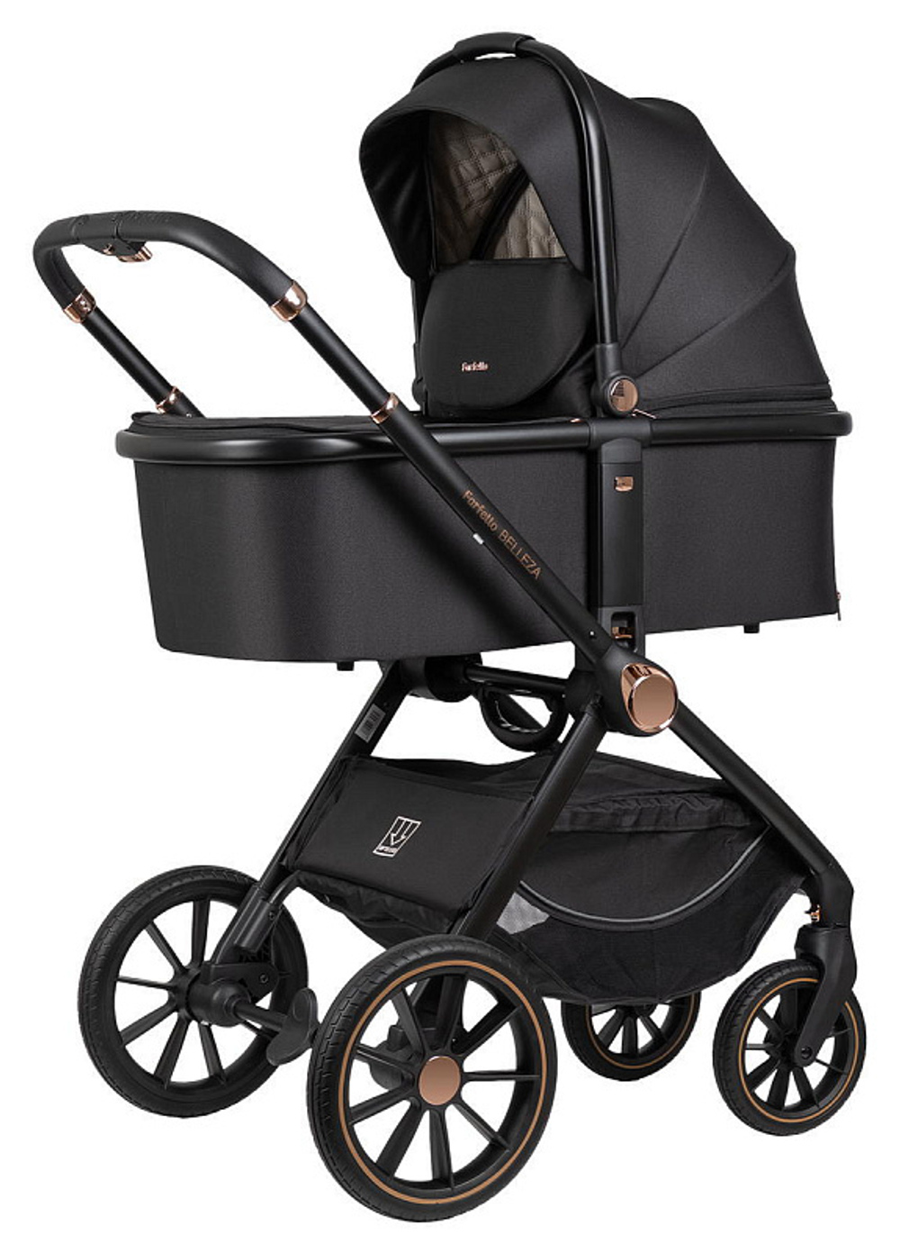 Детская коляска Farfello Belleza 3 в 1 2025 черный