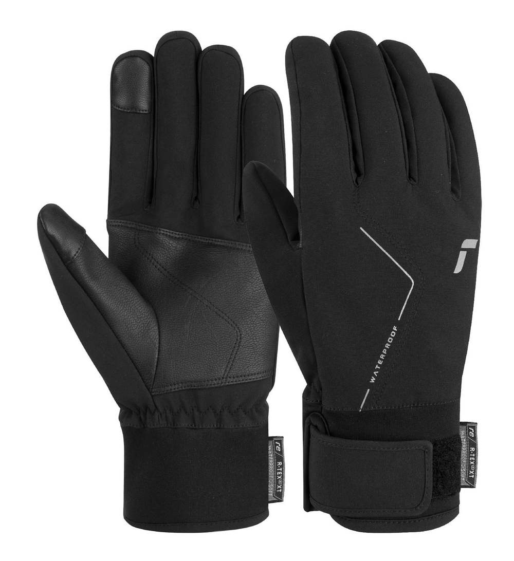 Перчатки горнолыжные REUSCH Diver X R-Tex Xt Touch-Tec Black/Silver (inch (дюйм):8)