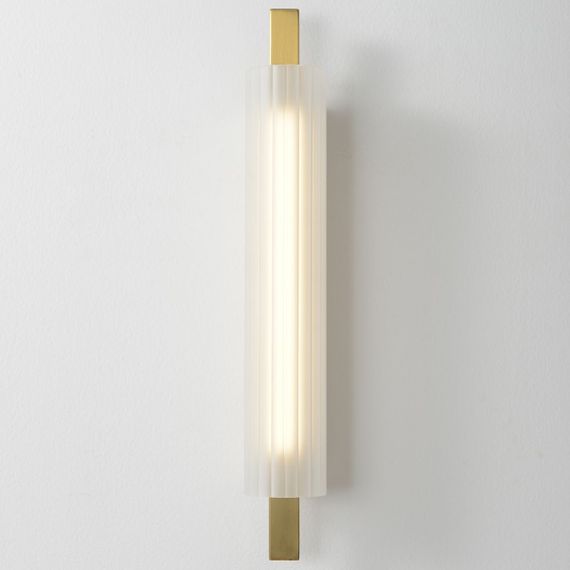 Настенный светодиодный светильник Crystal Lux Tunnel AP10 Led Brass