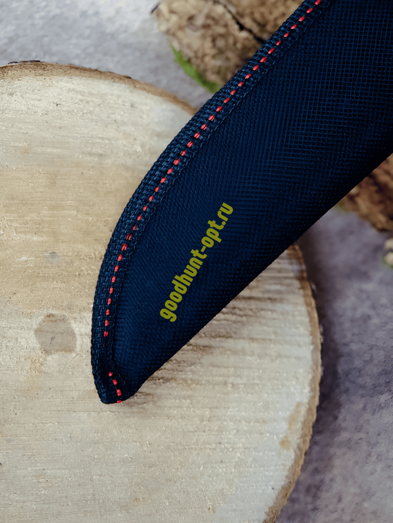 Тактический нож кованый туристический Кизлярский с ножнами Коричневый