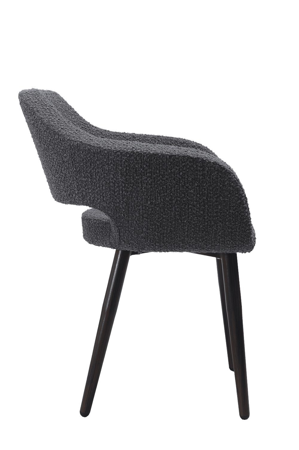 Кресло Балун W на черном каркасе