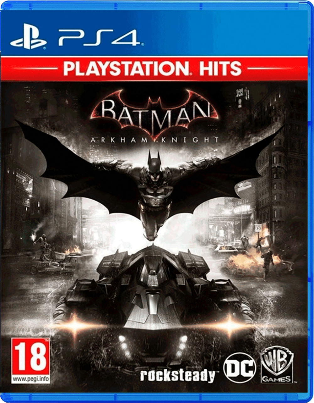 Batman: Arkham Knight / Рыцарь Аркхема (Хиты PlayStation) [PS4, русские субтитры]