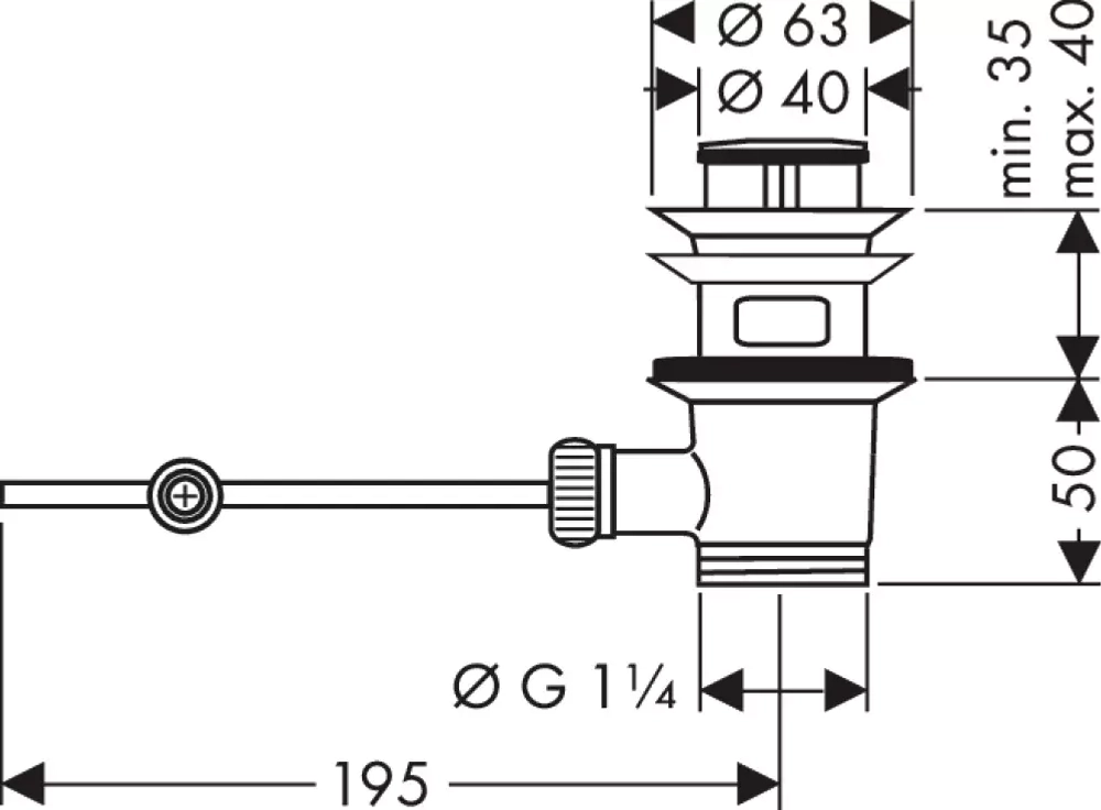 Смеситель Hansgrohe Vivenis 75200000