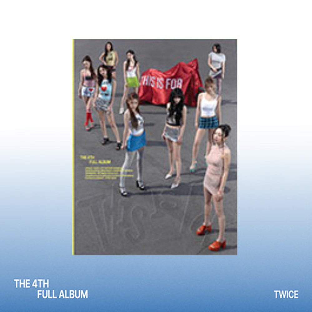 Альбом TWICE - 4th regular album THIS IS FOR (Soundwave)