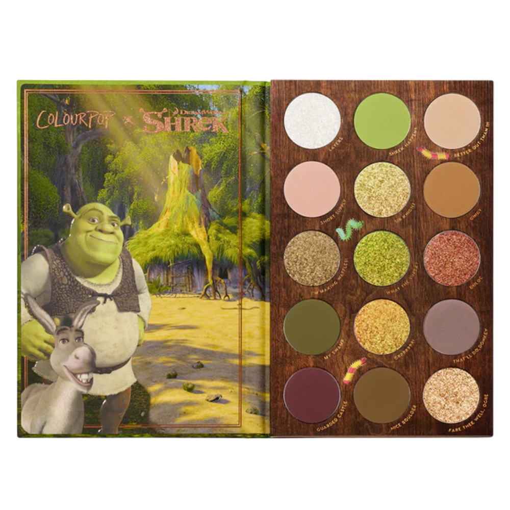 ColourPop Shrek Beware Ogre Eyeshadow Palette