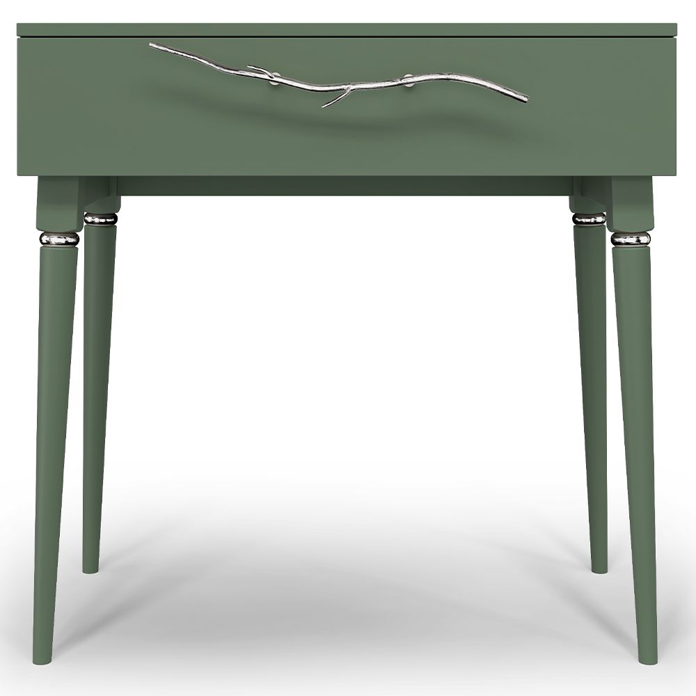 Консоль Арт Колор matte Классик Сильвер Зеленый нефрит матовый