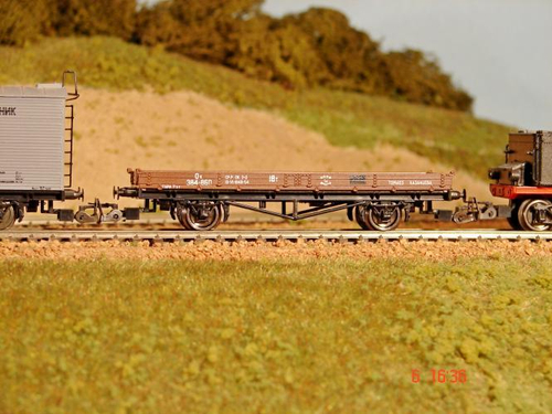 2-осная Платформа г.п.18т, СЖД, (III Эп.)