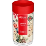 Емкость для сыпучих продуктов 1л, Красный