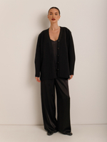 Кардиган удлиненный из хлопка