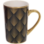 Кружка керамическая 400мл «Золотые листья», микс цветов