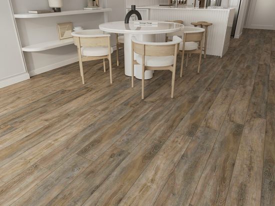 SPC ламинат Evofloor Home - Oak Ashen (Дуб Пепельный)