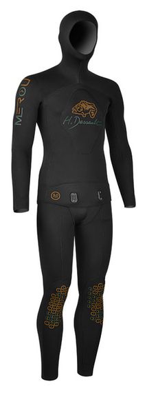Гидрокостюм H.Dessault Merou black 5 мм